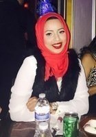 Online Arabic tutor named Hajar