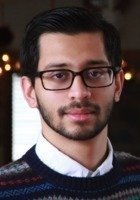 Online Finance tutor named Adithya